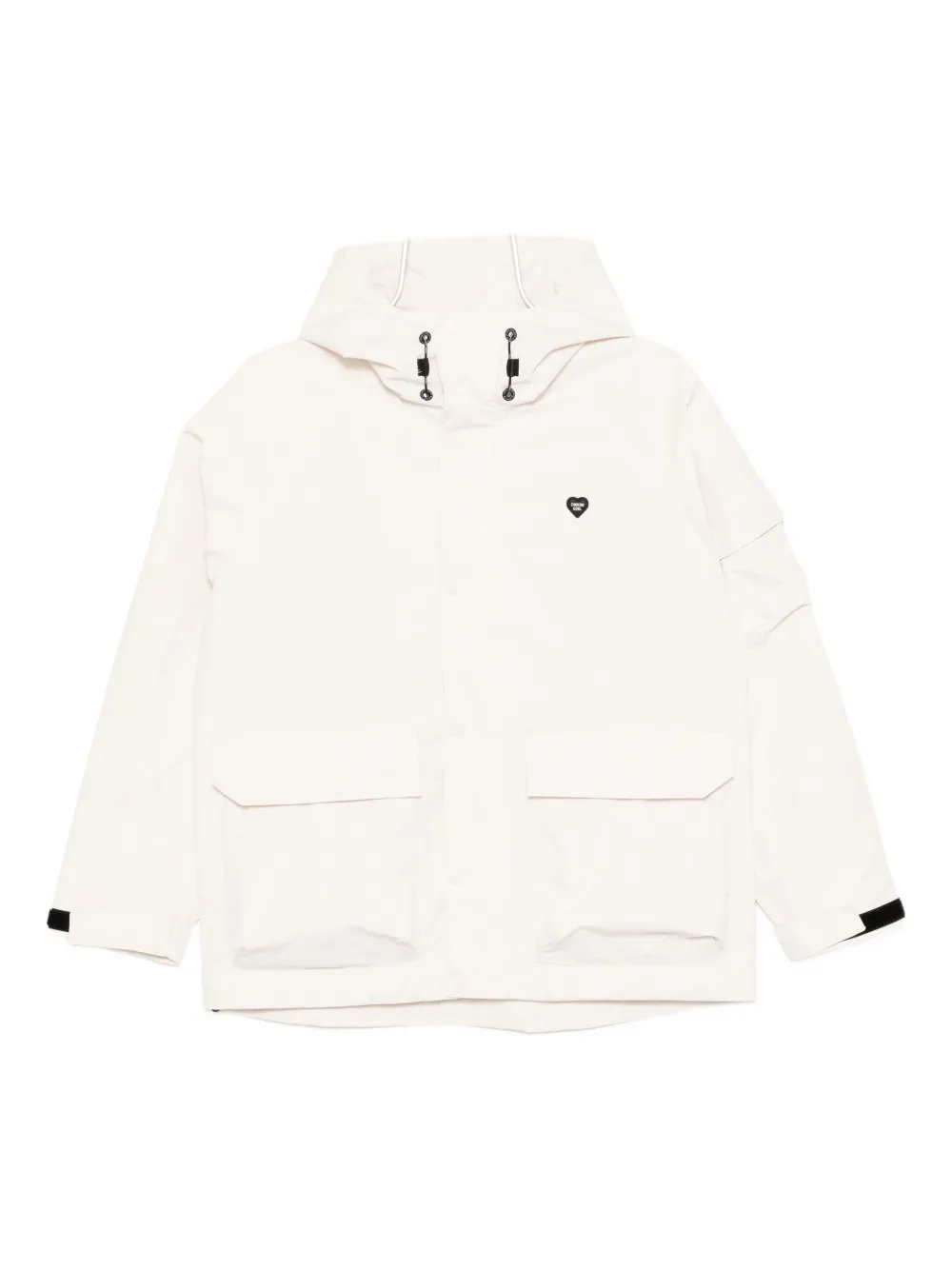 Chocoolate Logo-patched Jacket In White