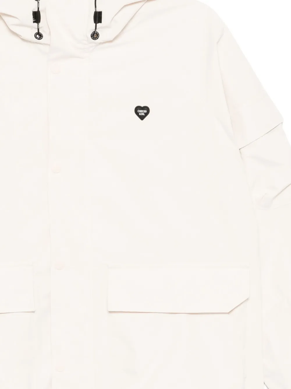 CHOCOOLATE Jack met logopatch Beige