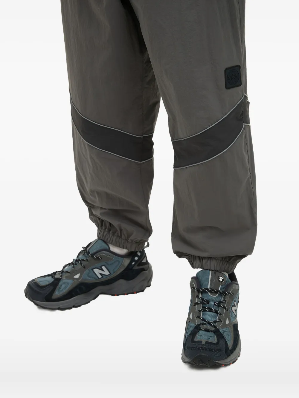 Alpha Industries Broek met vlakken Grijs