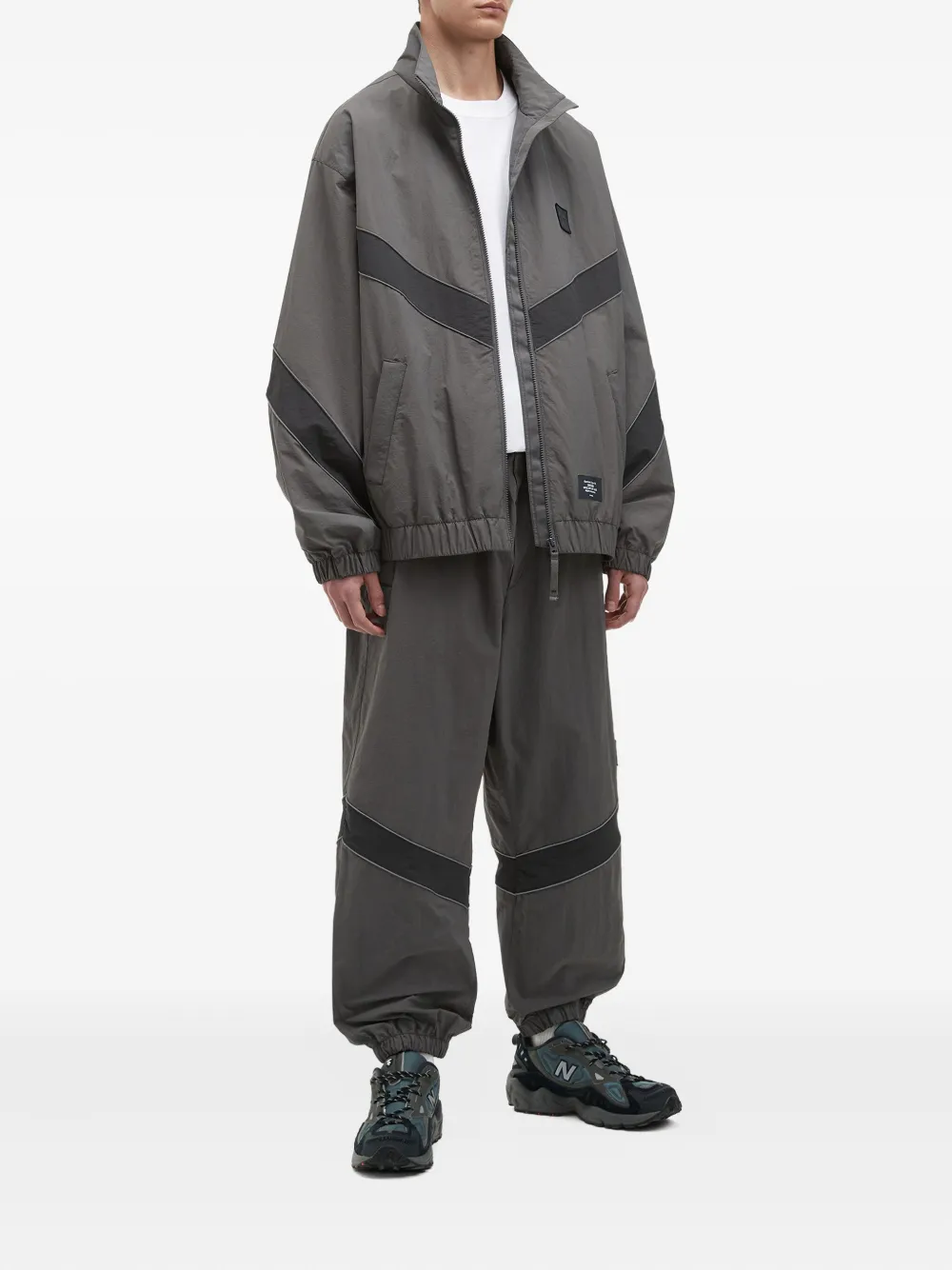 Alpha Industries Broek met vlakken - Grijs