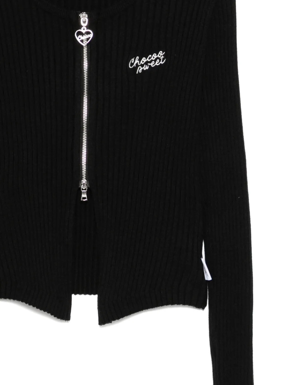 Chocoolate Logo-embroidered Blouse In Black