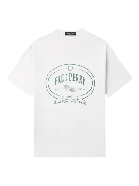 Fred Perry playera con logo ovalado
