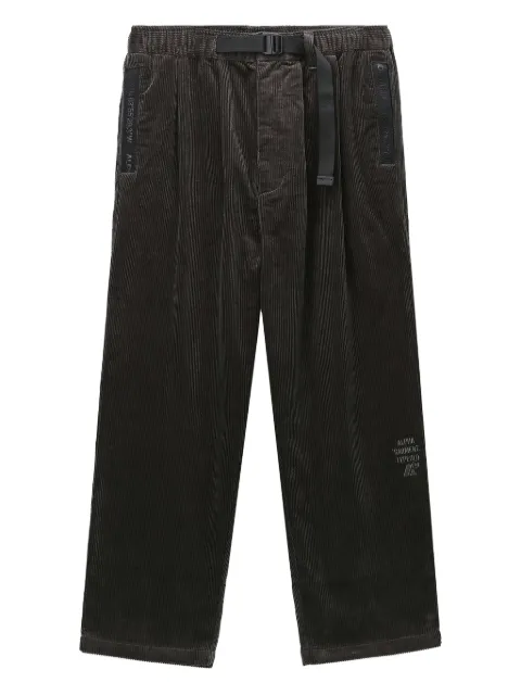 Alpha Industries pleated corduroy trousers