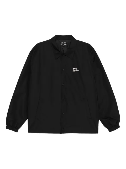 izzue logo-printed jacket