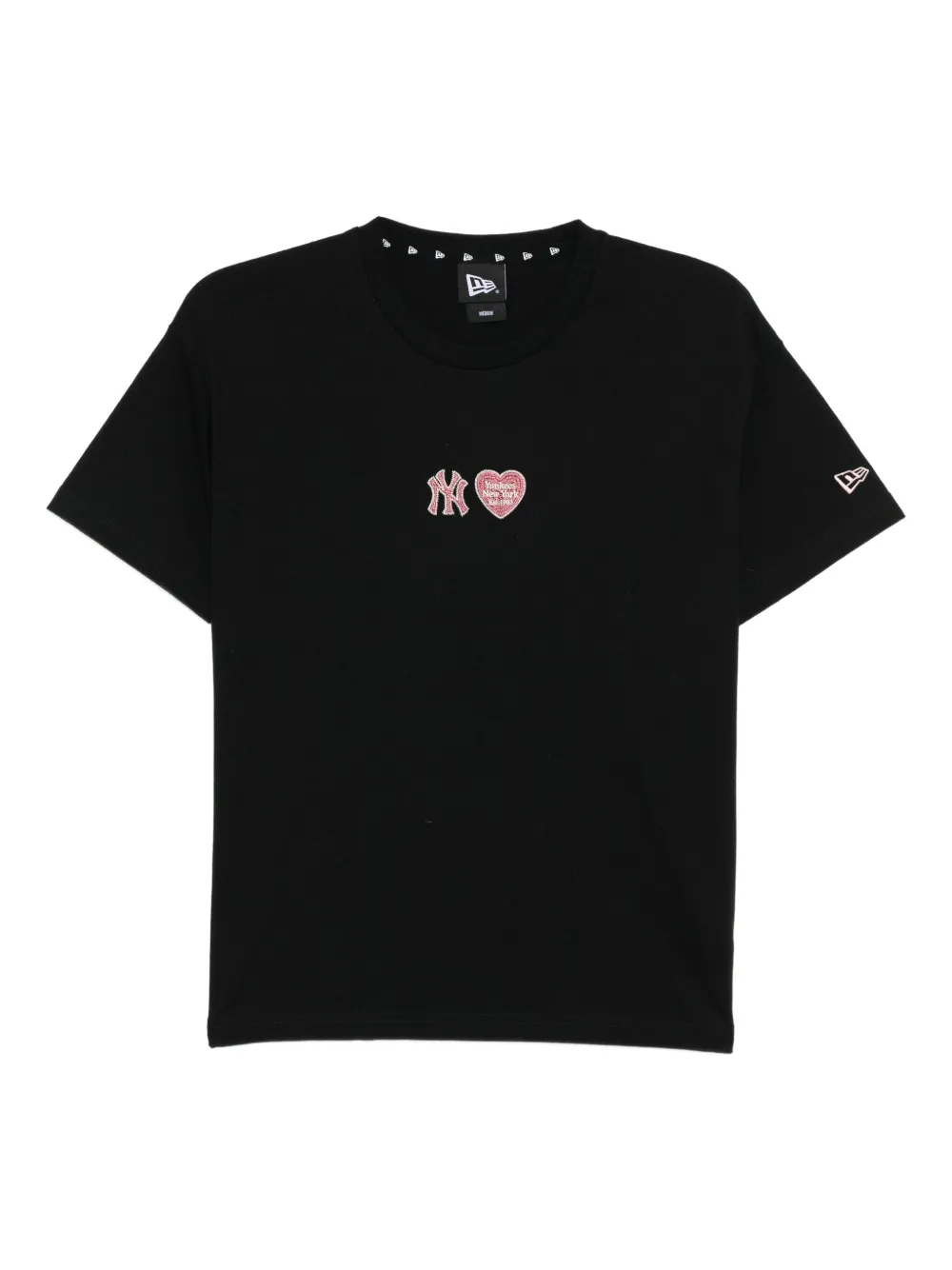NEW ERA CAP ロゴ Tシャツ - ブラック NEW ERA CAP ロゴ Tシャツ - ブラック