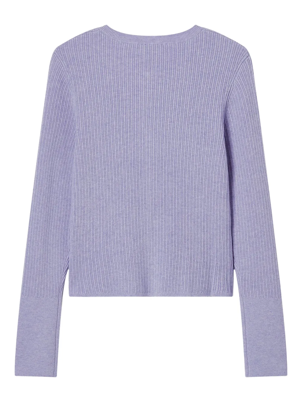 b+ab Ribgebreid vest Paars