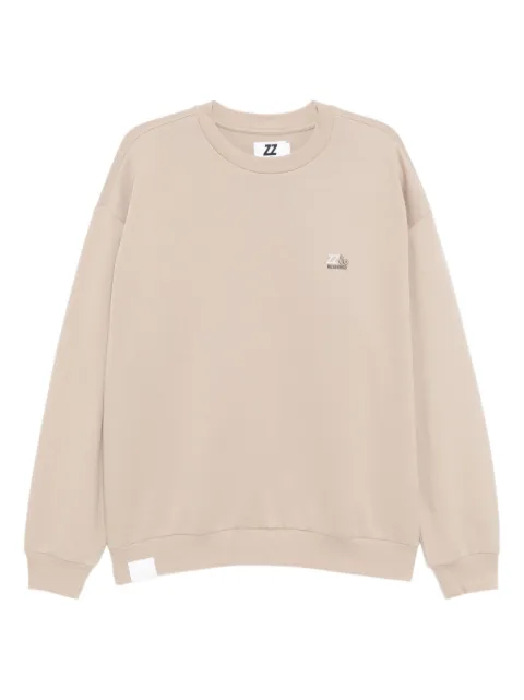 izzue logo-printed sweatshirt