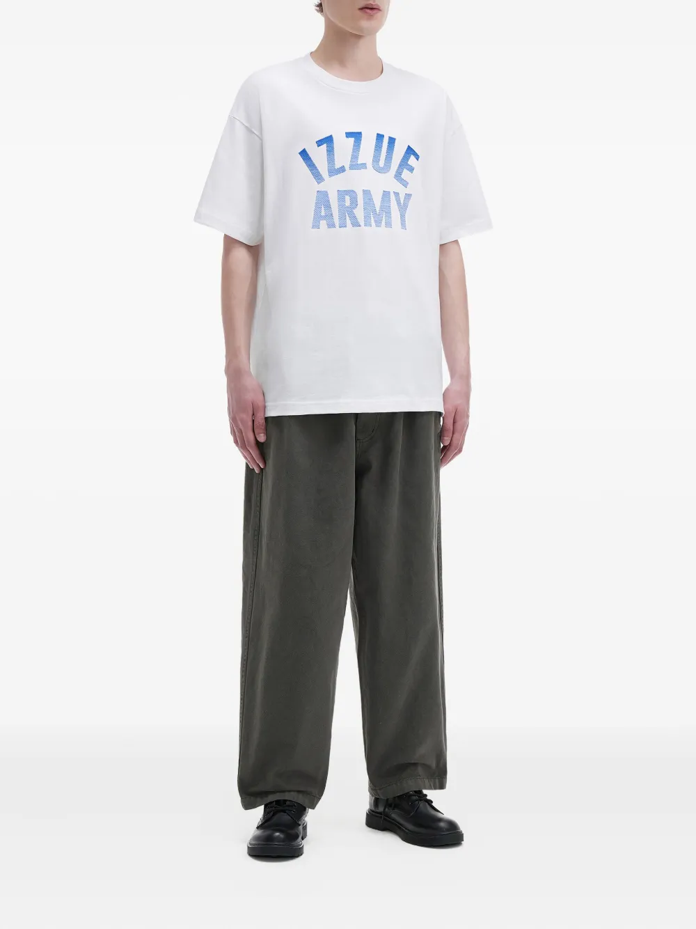 Alpha Industries drawstring patch-detail trousers | Regular-Fit & Straight Leg Pants | Image 2