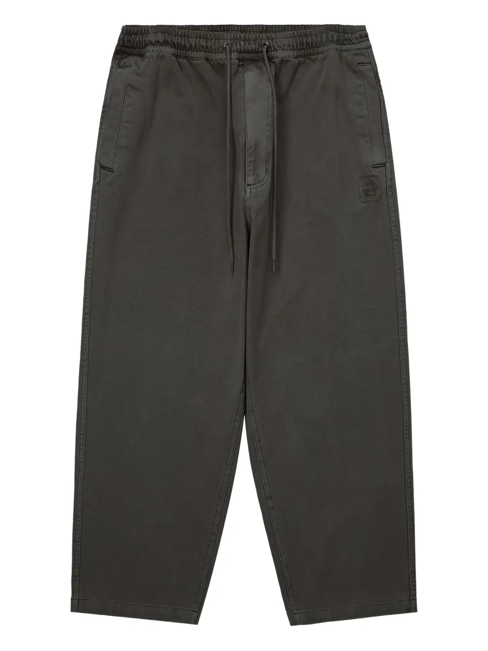 Alpha Industries drawstring patch-detail trousers | Grey | Image 1