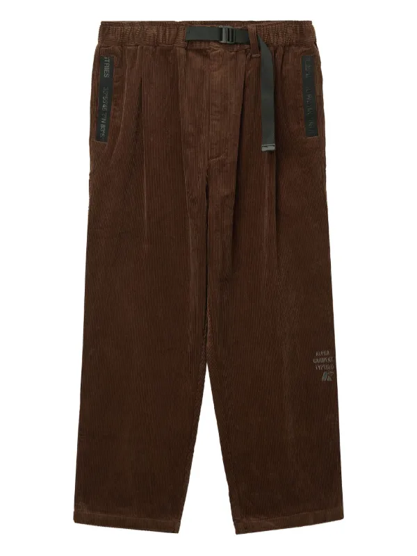 Alpha Industries コーデュロイ パンツ | ブラウン | FARFETCH JP