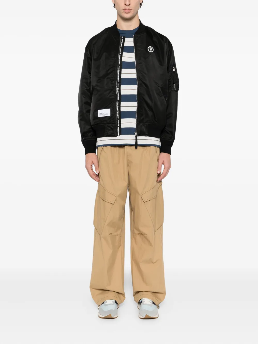 AAPE BY *A BATHING APE® chamarra bomber con logo | Chamarras bomber | Image 2