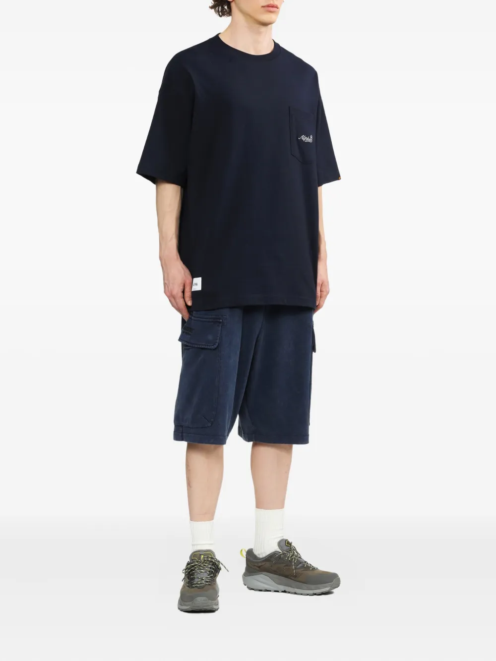 Alpha Industries Katoenen shorts - Blauw