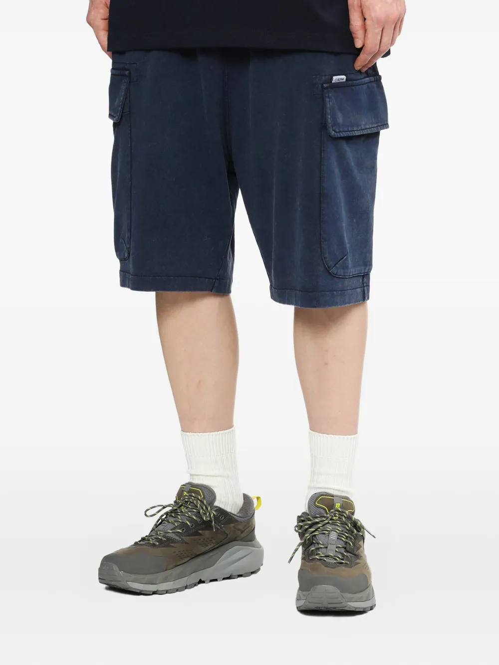 Alpha Industries Katoenen shorts Blauw