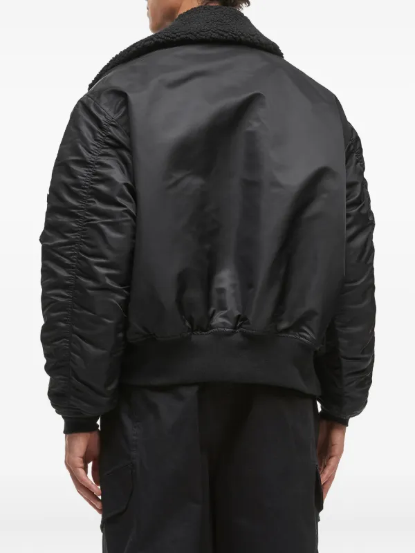 ALPHA INDUSTRIES レザーシェルパジャケット L ALPHA INDUSTRIES レザーシェルパジャケット L-通販ショップ