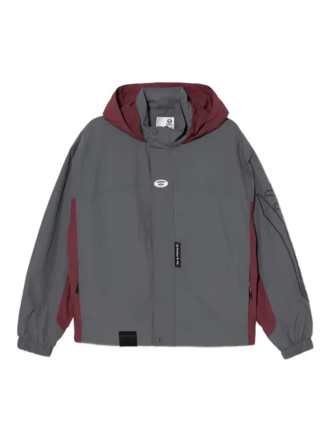 AAPE BY *A BATHING APE® chamarra con logo bordado