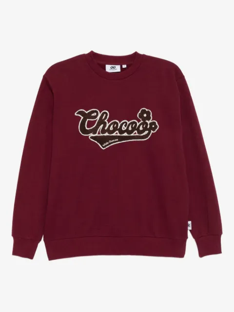 CHOCOOLATE 로고 자수 스웨트셔츠