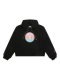 AAPE BY *A BATHING APE® circular-logo cotton hoodie - Black