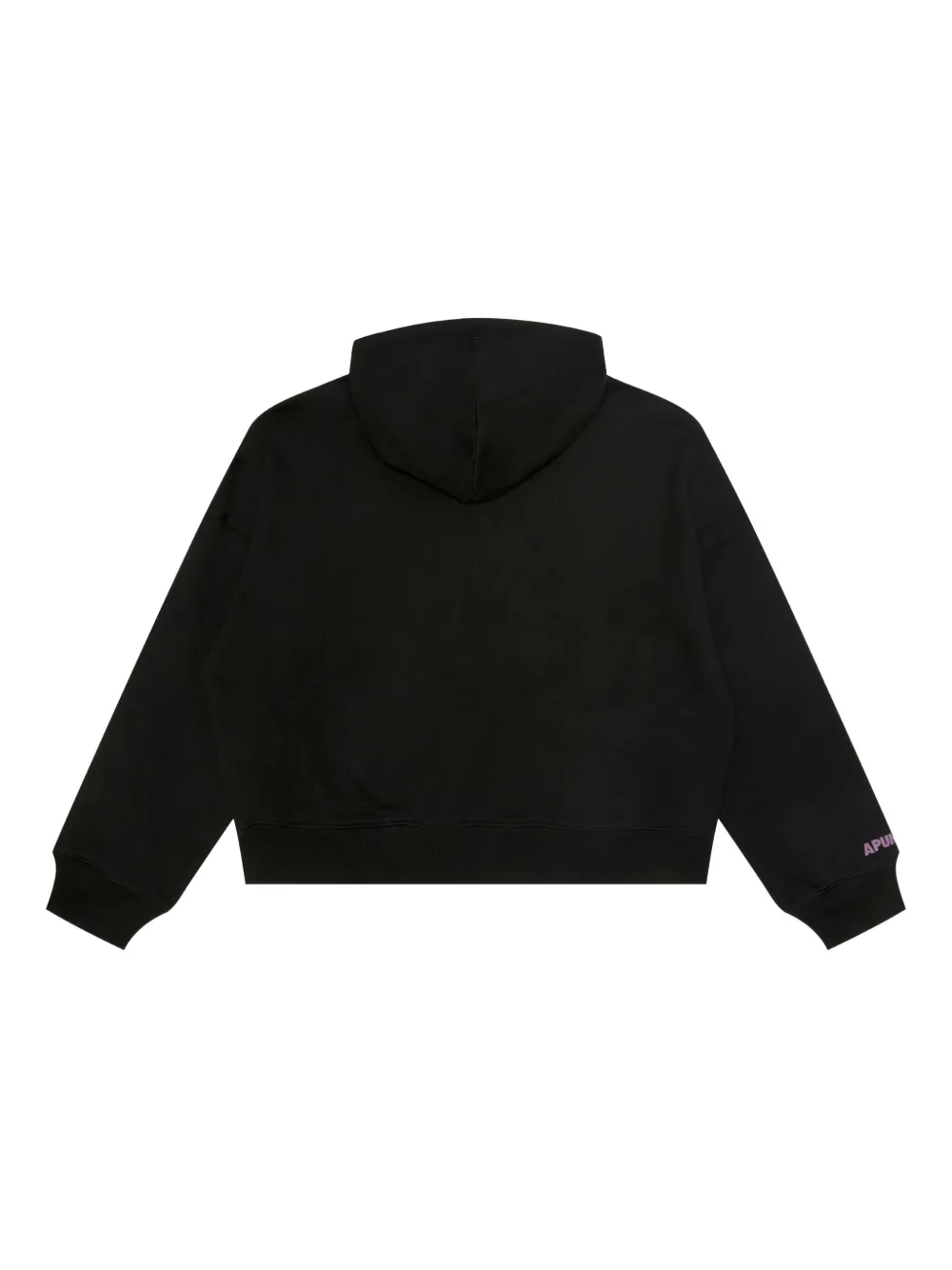 AAPE BY *A BATHING APE Katoenen hoodie met logo - Zwart