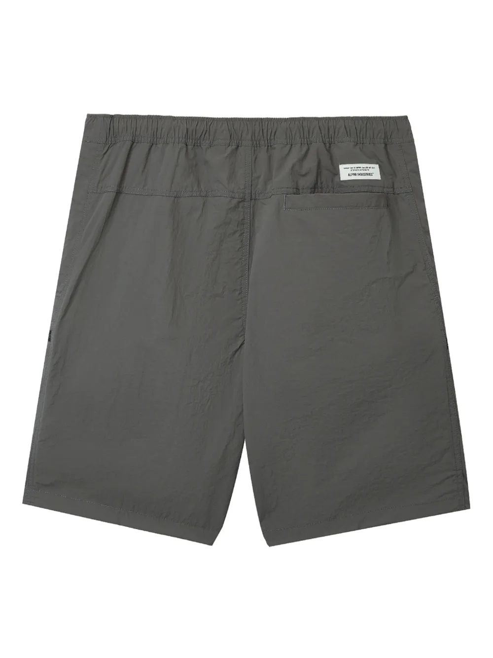 Alpha Industries Shorts met cargo zakken en logoband Grijs