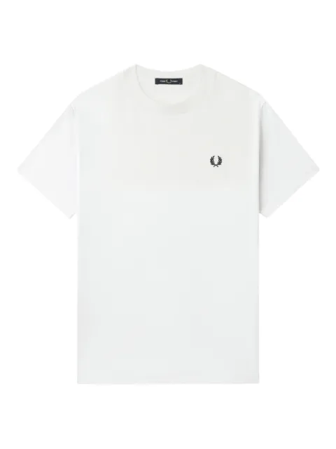 Fred Perry embroidered-logo cotton T-shirt