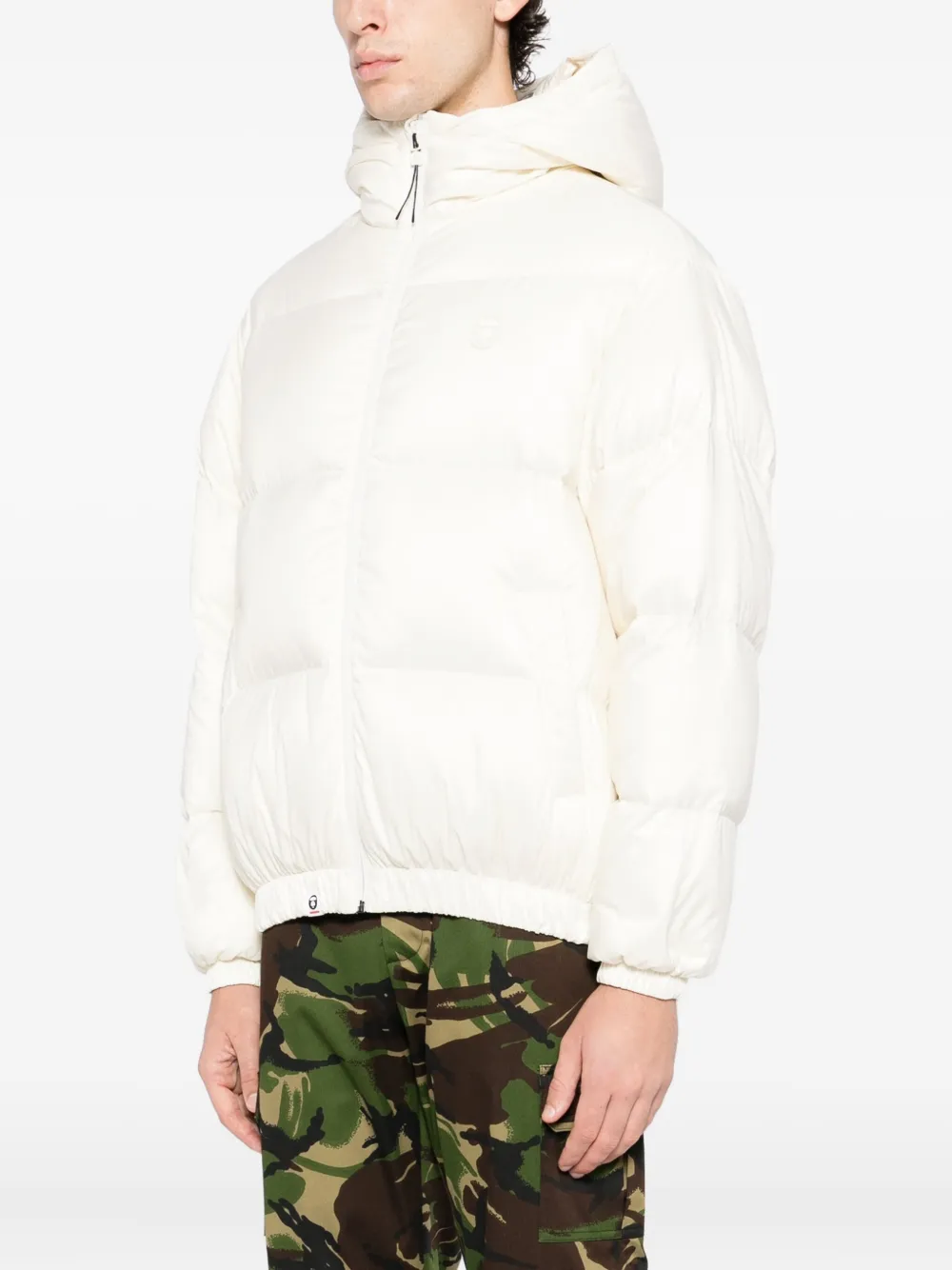 AAPE BY *A BATHING APE Jack met logopatch Beige