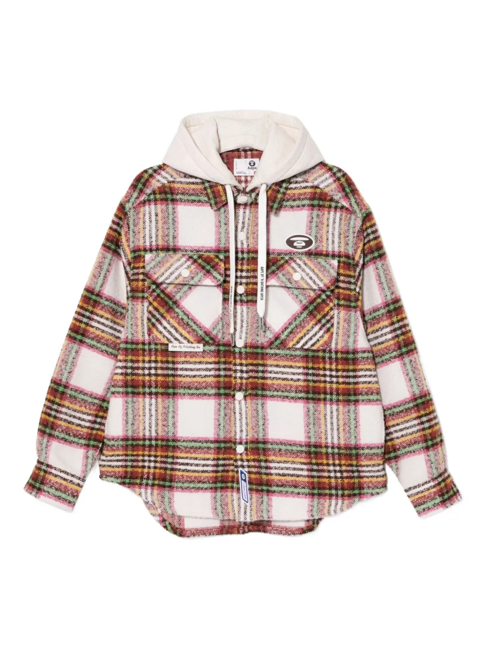 Aape By A Bathing Ape Logo-embroidered Jacket In Multi