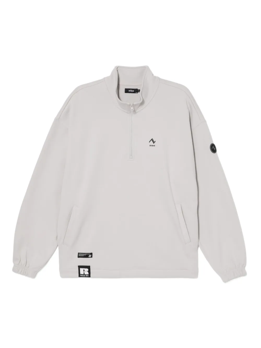 izzue sudadera con logo estampado | gris | Image 1