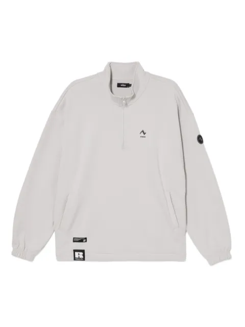 izzue sudadera con logo estampado
