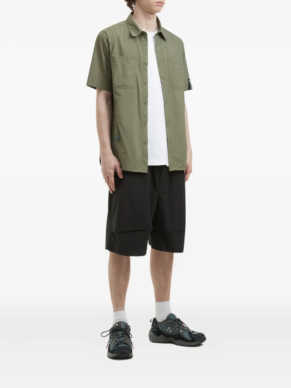 Alpha Industries layered side-pocket shorts | Track & Running Shorts | Image 2
