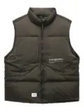 Alpha Industries quilted-puffer vest - Green