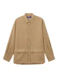aftermaths corduroy double-pocket shirt jacket - Neutrals