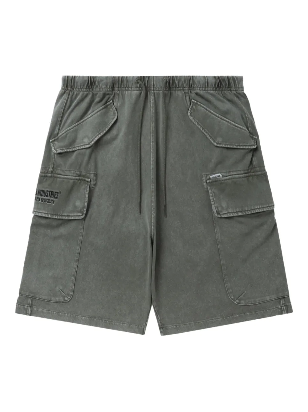 Alpha Industries cotton cargo shorts | Green | Image 1