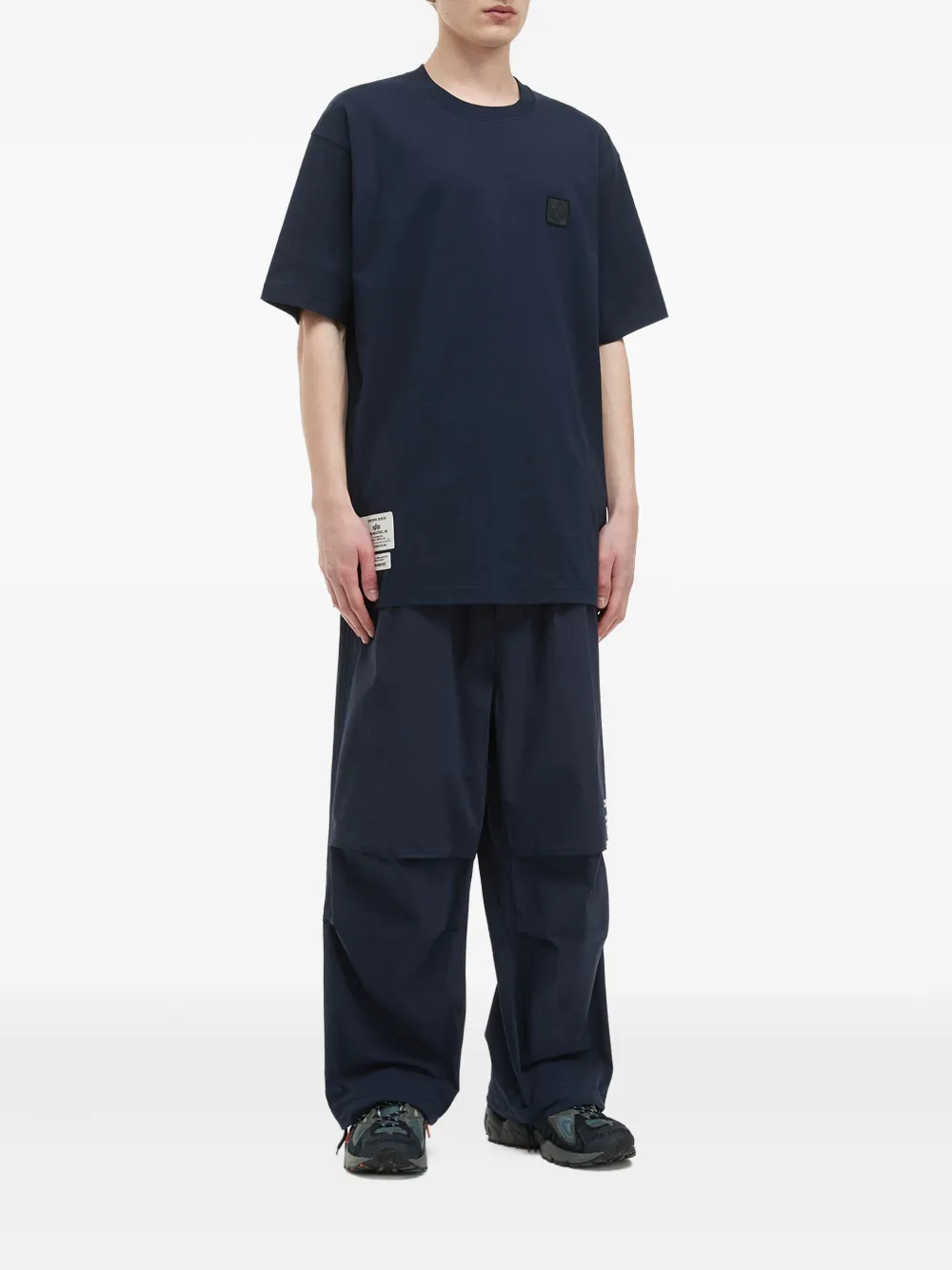 Alpha Industries Broek met trekkoord - Blauw