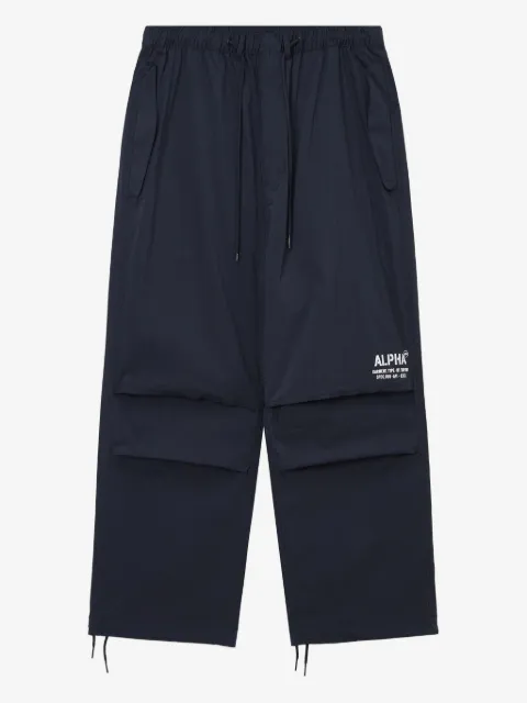 Alpha Industries pantalones con cordones en la pretina