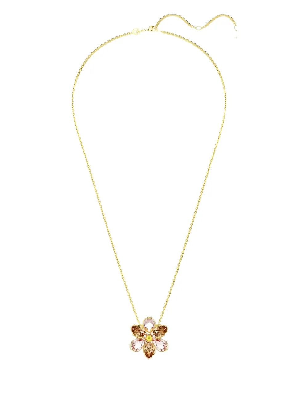 Swarovski Idyllia pendant and brooch | Gold | Image 1