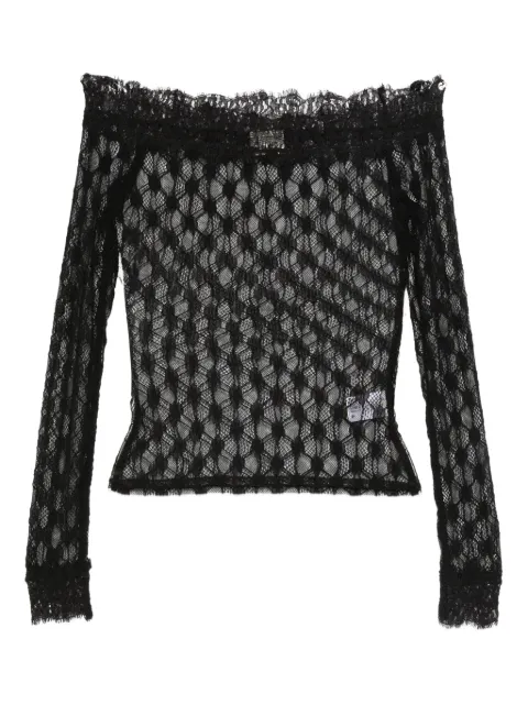 ISABEL MARANT floral-lace top