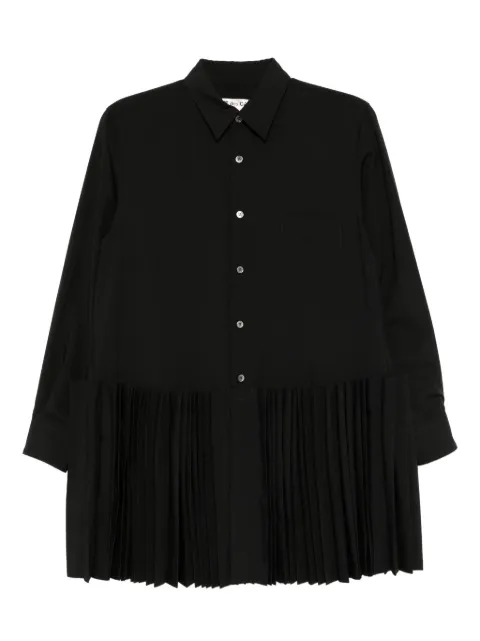 Comme Des Garçons pleated shirt dress