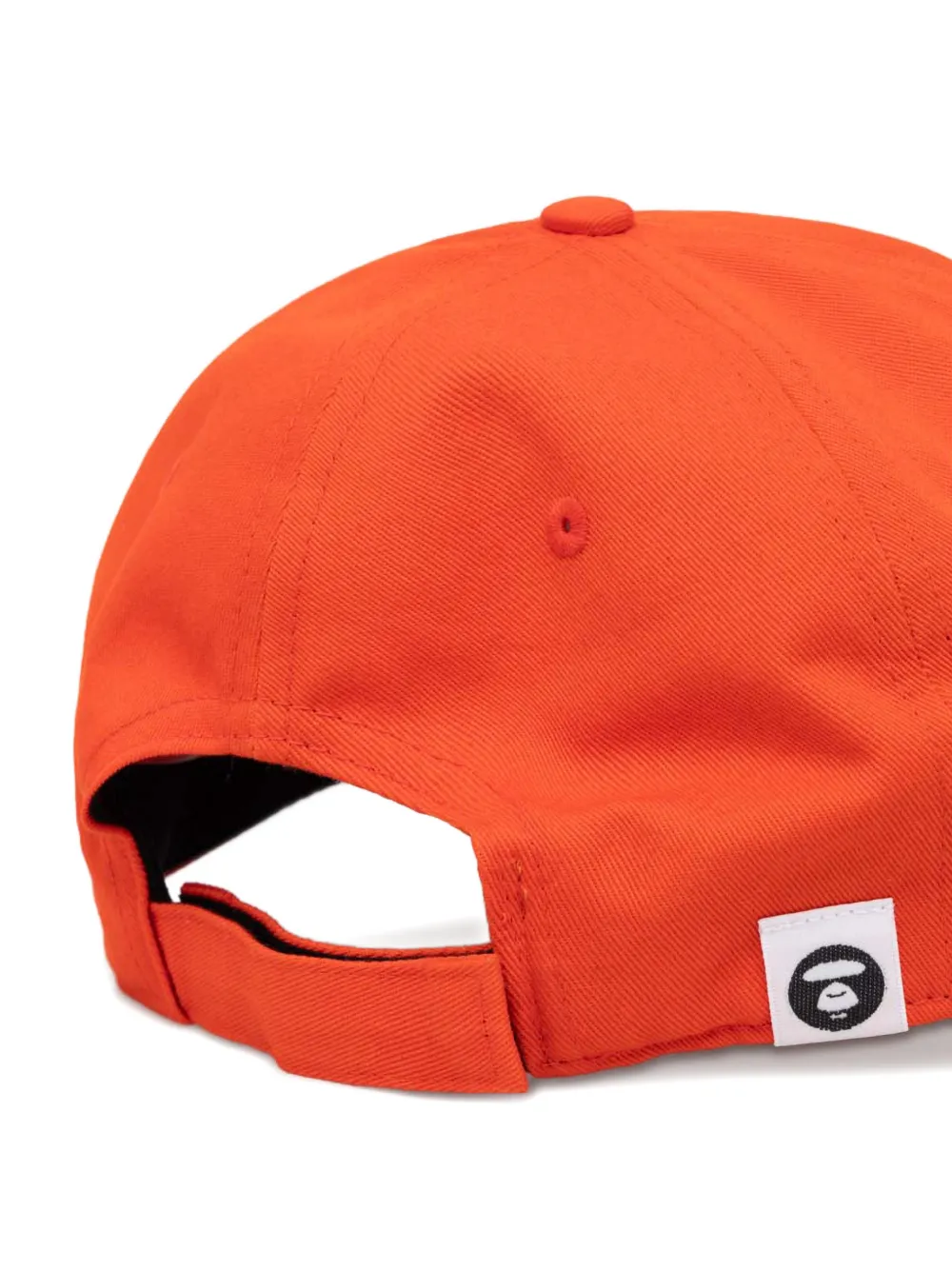 AAPE BY *A BATHING APE logo-embroidered baseball cap - Oranje