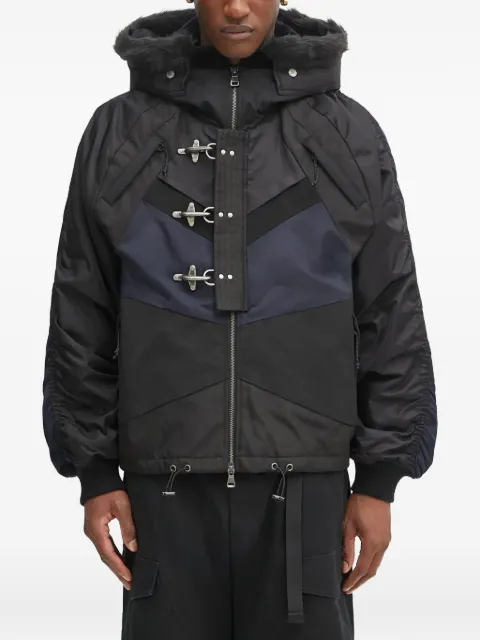 Andersson Bell toggle-fastening hooded jacket