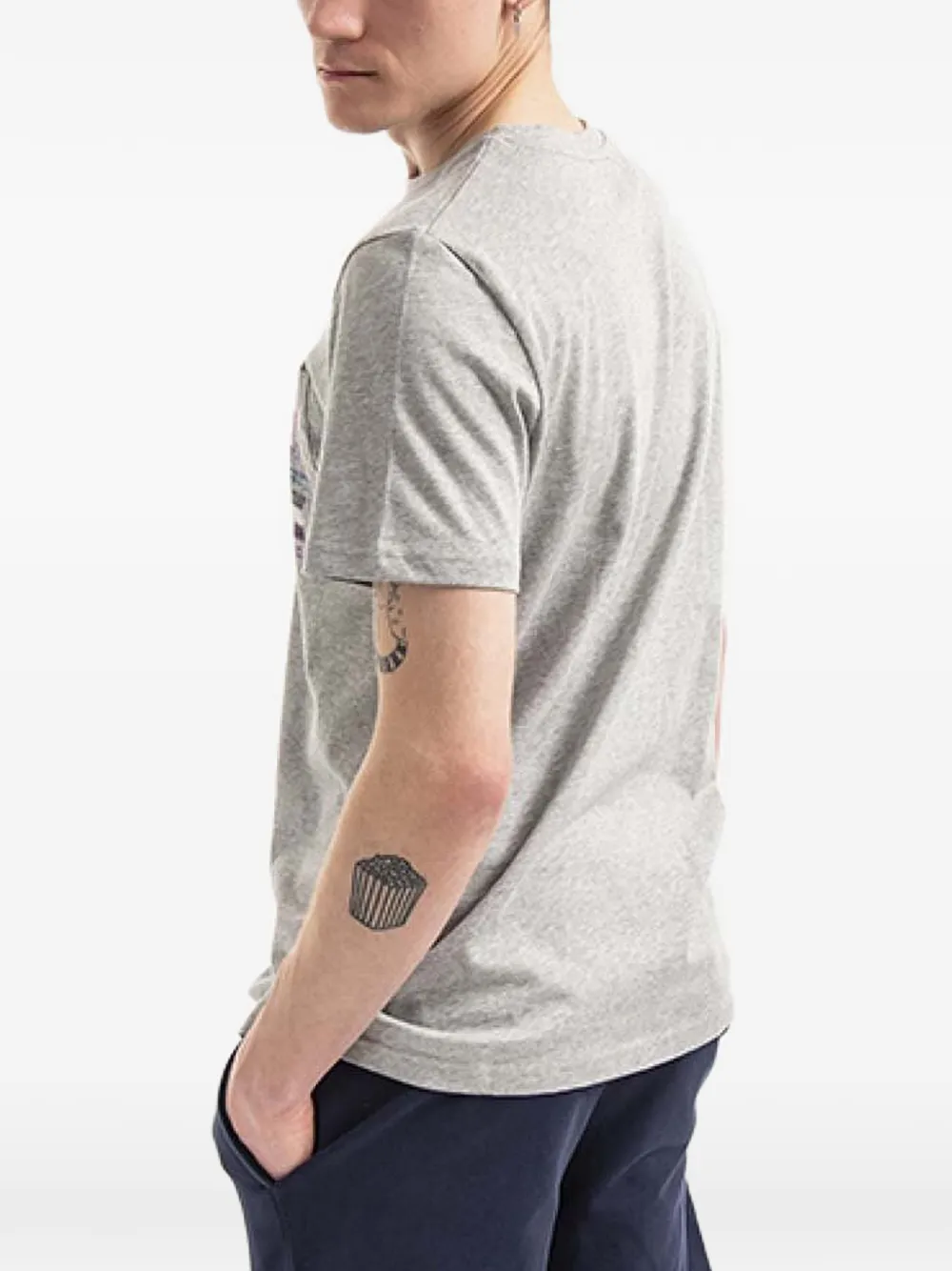 A.P.C. T-shirt met ronde hals Grijs