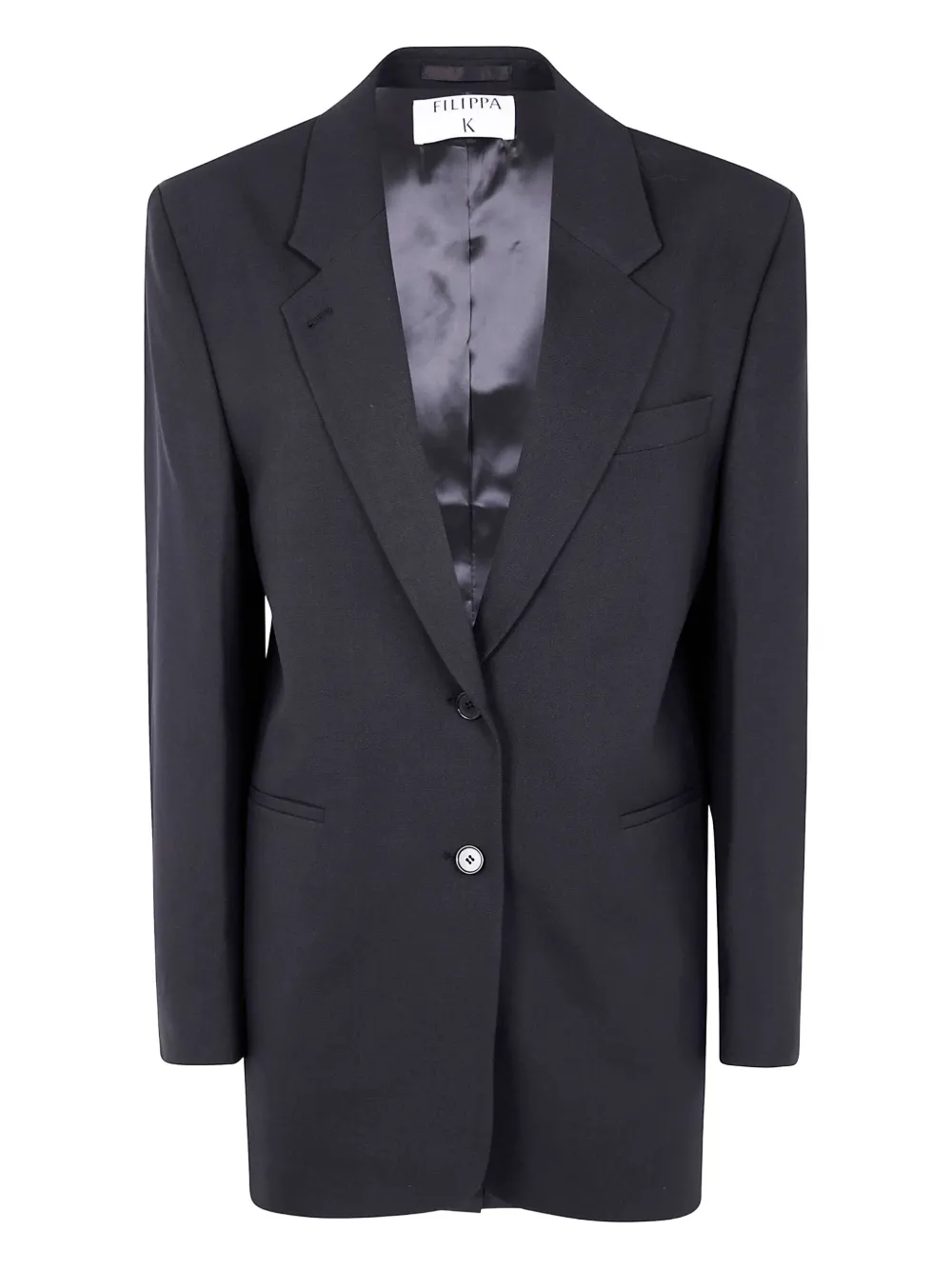 Filippa K Tailored Blazer Featuring Long Sleeves In Black