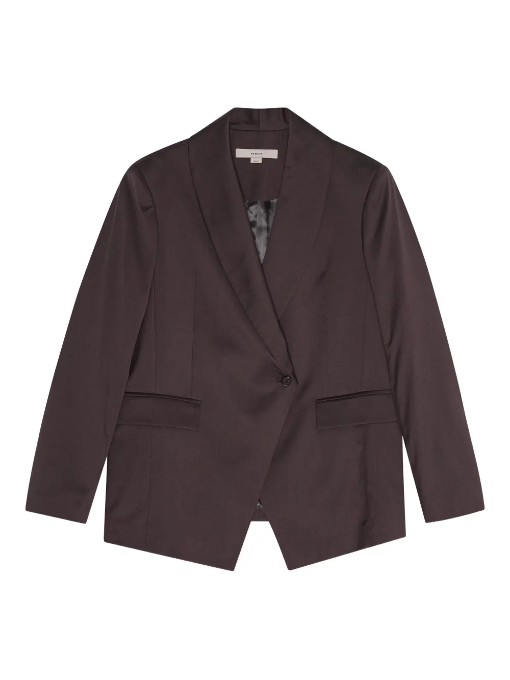 REMAIN double-breasted wool blazer | Brown | Image 1