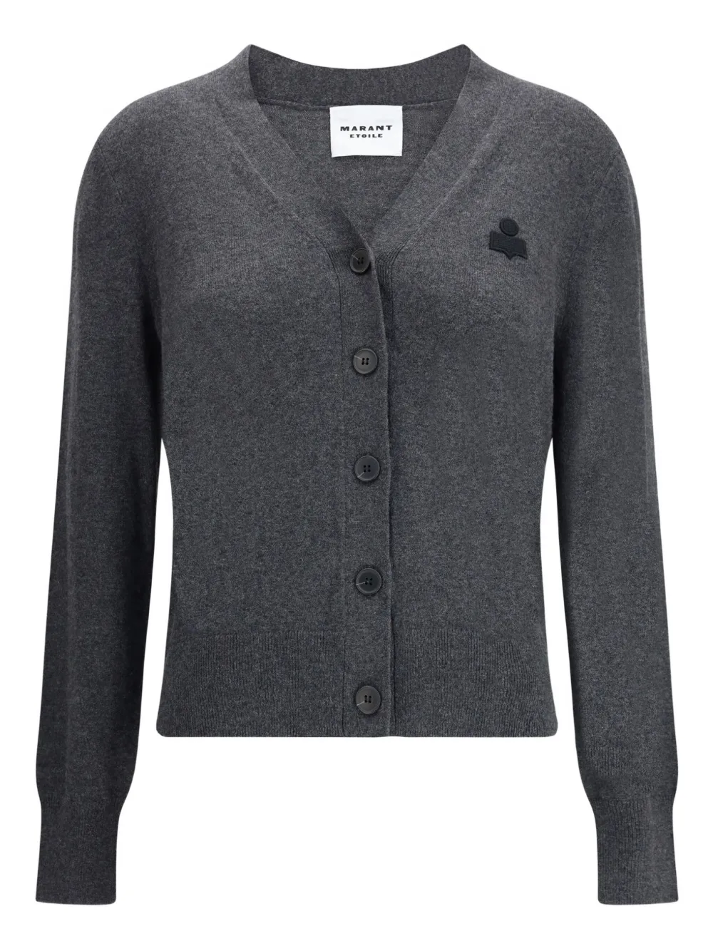 Isabel Marant Étoile Karina Cardigan In Gray
