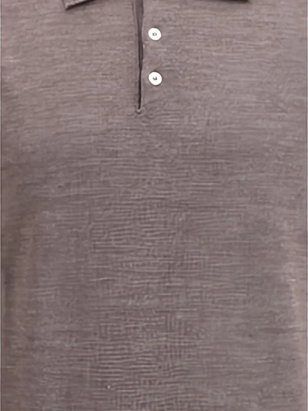 Cruna Knitted Long Sleeved Polo Shirt In Multi