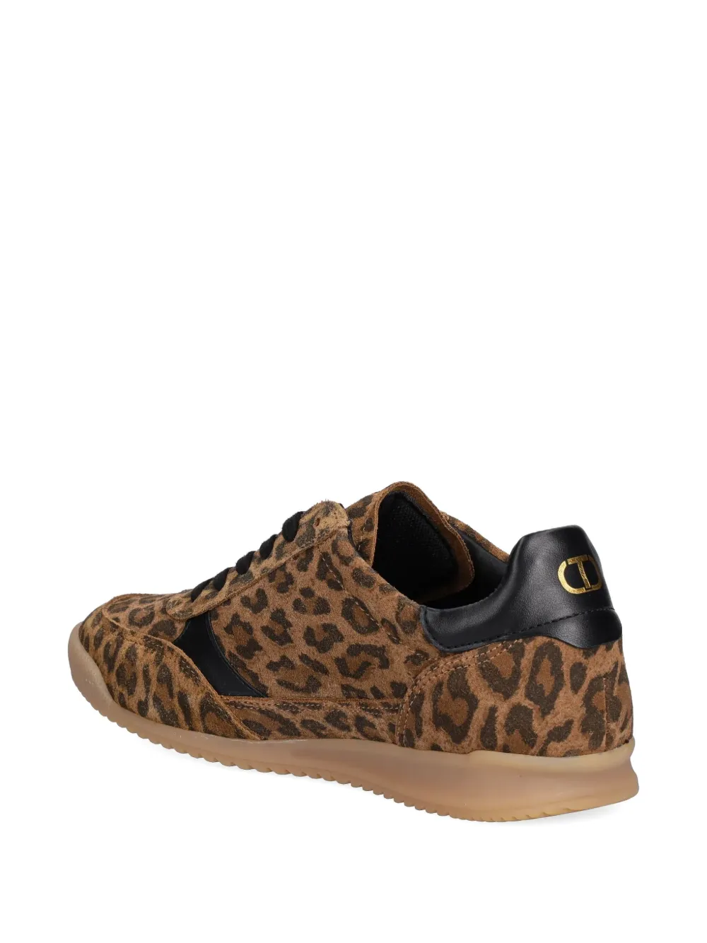 TWINSET Sneakers met luipaardprint Bruin