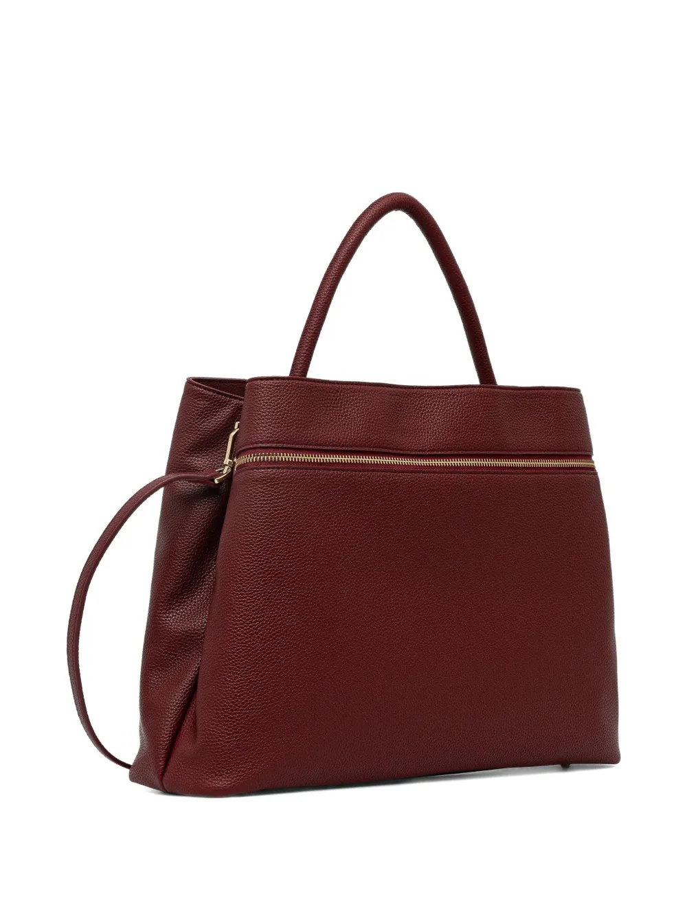 TWINSET Leren shopper - Rood
