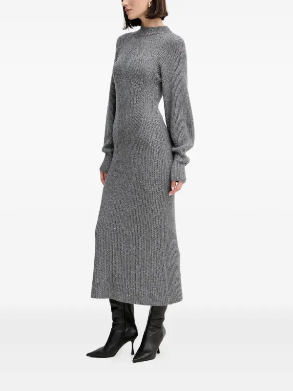 knitted dresses uk Arach&Cloz Jumper Dress for Women UK Long Sleeve Winter Knitted Dresses Elegant Fall Sweater Coffee : Amazon.co.uk: Fashion