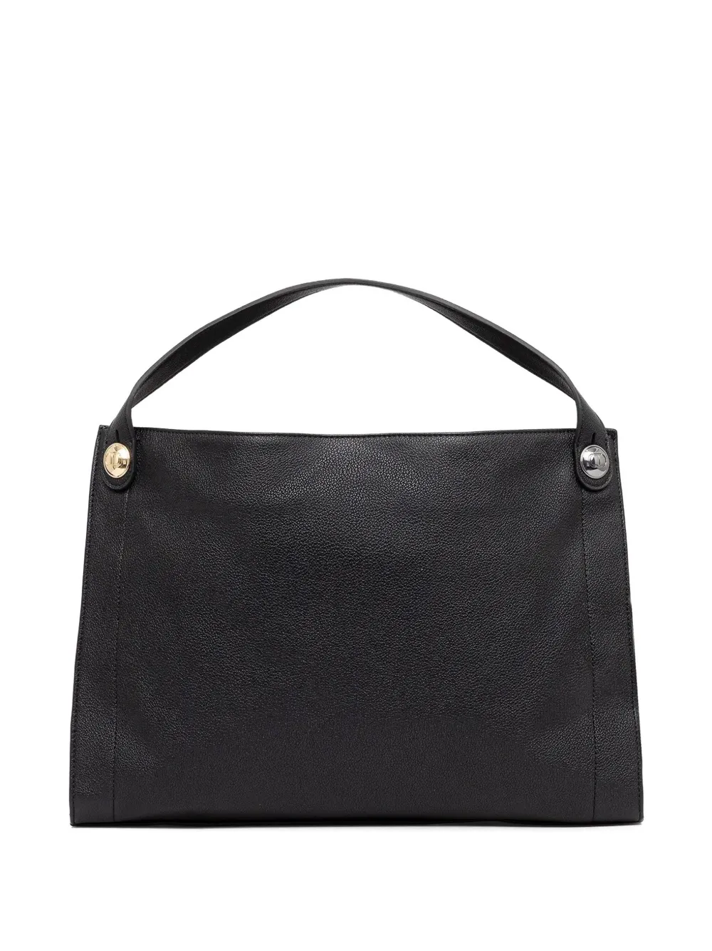 Twinset Logo-debossed Tote Bag In Black