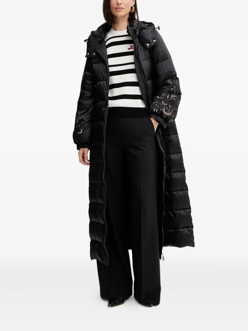 TWINSET Gestreepte trui Wit