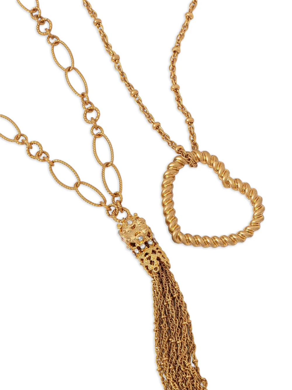 TWINSET heart-pendant double necklace | Image 2